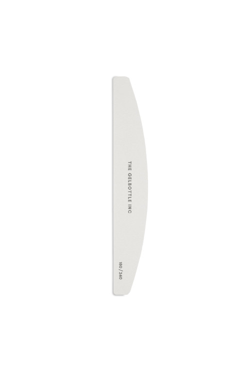 180/240 Half Moon Nail File 5 Pack