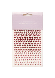 Red Hearts & Twinkles Studio Nail Decals